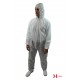 Combinaison jetable POLYPRO blanc