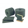 Rouleau scotch brite vert