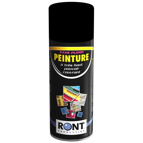 Peinture noire brillante