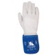 GANT CUIR FLEUR CHÈVRE MANCHETTE COURTE 408TIG
