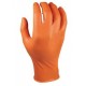 BOÎTE DE 24 PAIRES DE GANTS JETABLES NITRILE BLEU GRIPPAZ 308 30 CM