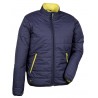 Veste TURIN bleu navy/jaune