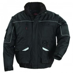 Blouson Ripstop black 2 en 1 5BMRB