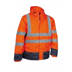 Blouson TELSEN 3 en 1 orange
