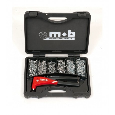 Coffret Pince à riveter + 500 rivets
