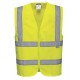 Gilet haute visibilité avec zip C375