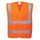 Gilet haute visibilité avec baudrier et double ceinture C470