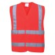 Gilet haute visibilité avec baudrier et double ceinture C470