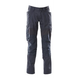 Pantalon zone stretch avec poches genouillères 18579-442