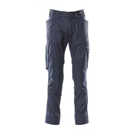 Pantalon très léger avec poches genouillères 18379-230