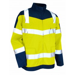 Blouson bicolore HV PRECAUTION