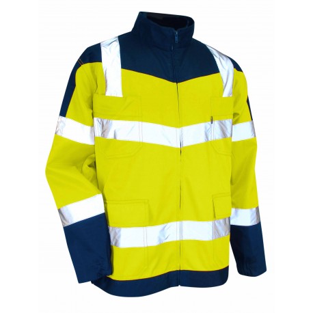 Blouson bicolore HV PRECAUTION