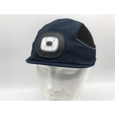 CASQUETTE SECURITE AIR+ 1cm à LED