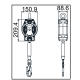 Anti-chute enrouleur 6m FA 20 504 06