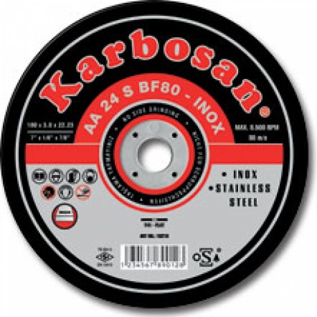 Disque à tronçonner inox 125x1x22.2