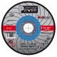 Disques à meuler acier inox 125x7 POWER