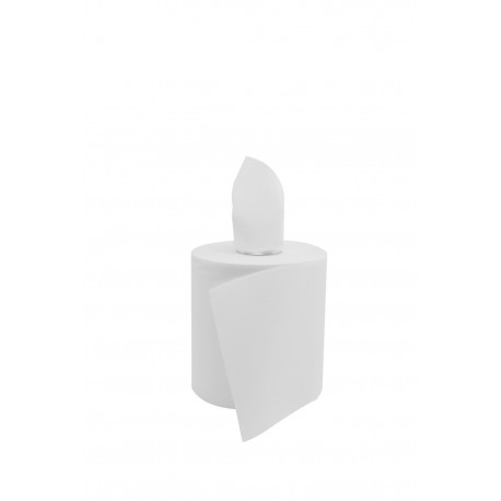 Bobine blanche dévidage central