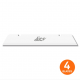 lot de 4 lames bout pointu pour cutter 10559 et 10560 ref 10539