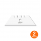 Lames de cutter ceramique SLICE trapézoïdales pour 10594 (bout pointu)