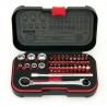 COFFRET CLIQUET DOUILLE 1/4