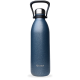 Bouteille isotherme inox TITAN - ROC bleu