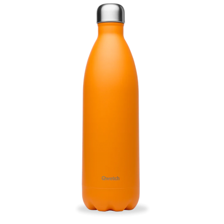Bouteille isotherme inox 1L- MATT Orange