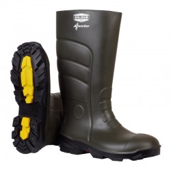 Bottes de travail vertes ALLWORKER O4