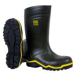 Bottes de travail vertes RUBBER LINE O4