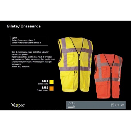 GILET SIGNALISATION GARO