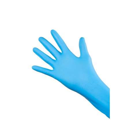 Gant jetable nitrile 40cm 1136