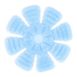 Insert de refroidissement à changement de phase HAT PHASE  pour casquette ou casque