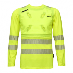 Tee-shirt rafraîchissant haute visibilité BODYCOOL SMART-X HI-VIS manches longues