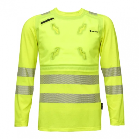 Tee-shirt rafraîchissant haute visibilité BODYCOOL SMART-X HI-VIS manches longues