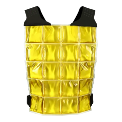 Gilet refrigerant 21°C PCM COOLOVER JAUNE
