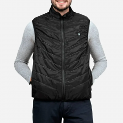 Veste chauffante sans manches