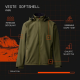 Veste Softshell chauffante